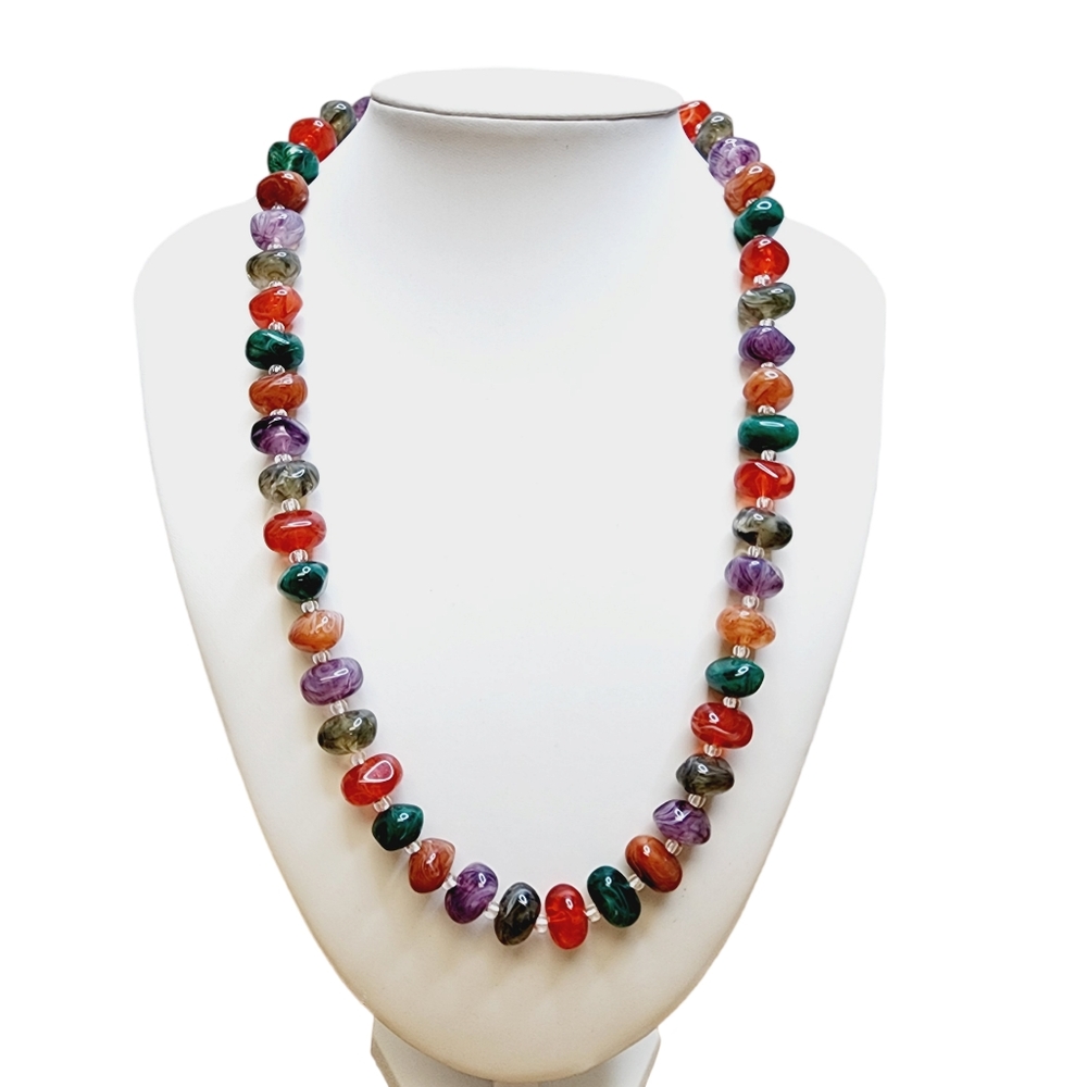 Avon 80's‎ Lucite Colorful Necklace